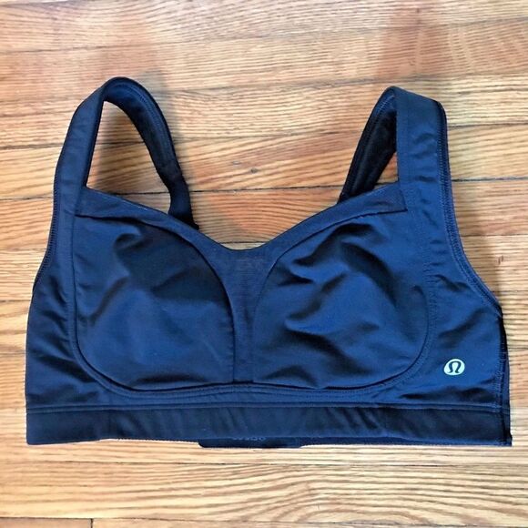 Lululemon Ta Ta Tamer Black Sports Bra 34C 34 C (1750) - Picture 1 of 6